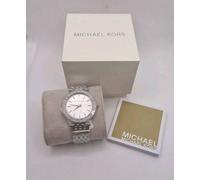 Michael Kors MK3190 Darci Silver Dial Pave Bezel Women's Watch