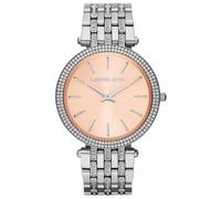 Michael Kors MK3218 Ladies Watch, Rose Gold & Crystal Bezel