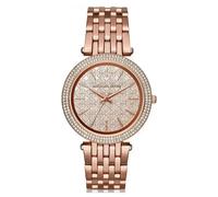 Michael Kors MK3399 Women's Watch - 39mm Rose Gold Dial Stainless Steel