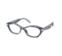 Michael Kors MK4186BU SAINT LUCIA 4054 Woman Optical frames Acetate Blue Transparent Round Normal