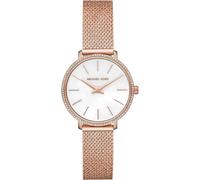 Michael Kors Women's Watch Pyper, 32 mm case Size, Two Hand Movement, Stainless Steel Mesh Strap