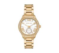 Michael Kors Sage Mother Of Pearl Dial & Gold Tone Bracelet Watch
