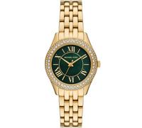 Michael Kors Women's Harlowe Three Hand Gold Tone Stainless Steel Watch