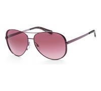 Michael Kors Woman MK5004 CHELSEA 11588H Sunglasses Metal Violet Bordeaux Squared Normal Shaded
