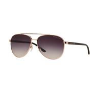 Michael Kors MK5007 HVAR 109936 Woman Sunglasses Metal Gold Grey Pilot Normal Shaded