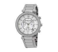 Michael Kors MK5353 Silver Plated Ladies Parker Watch