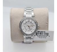 Michael Kors Mk5615 Luxury Mini Silver Womens Wrist Watch 33Mm