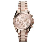 Michael Kors MK6066 Women's Watch - 36mm Rose Gold Dial Stainless Steel
