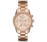 Michael Kors Watches Ladies' Rose Gold Plated Ritz Watch MK6357 Rose