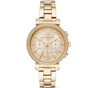 Michael Kors Mk6559 Sofie Chronograph Crystal Gold Dial Ladies Watch