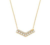 Michael Kors MKJ8516710 Women's Pave Pendant Necklace