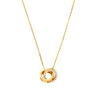 Michael Kors - Premium Necklace Gold Tone Silver with Crystal for Women MKC1554AN710