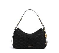 Michael Kors Nolita Medium Whipstitched Logo Leather Shoulder Bag - BLACK - 30T6AY5L2U