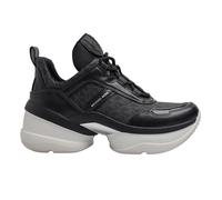 Michael Kors Olympia Trainer Womens Shoes 49F4OLFS1B - Black - Size UK 2.5