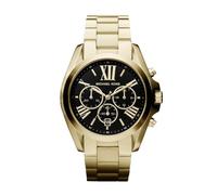 Michael Kors Oversized Bradshaw Chronograph Quartz Watch with Gold Stainless Steel Strap for Women MK5739