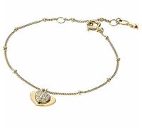 Michael Kors Kors Love 14ct Gold Plated Heart Bracelet MKC1118AN710