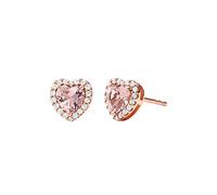 Michael Kors 14K Rose Gold-Plated Heart-Cut Stud Earrings MKC1519A2791