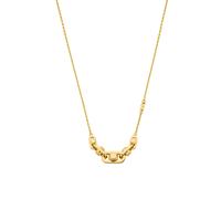 Michael Kors Women's 14ct Yellow Gold Plated Sterling Link Necklace