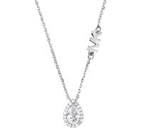 Michael Kors - Premium Necklace Silver Tone Sterling Silver with Crystals for Women MKC1453AN040