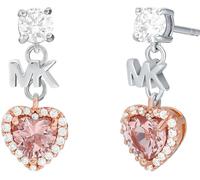 Michael Kors - Premium Rose Gold, Silver Tone Sterling Silver Earrings For Women MKC1593A2931