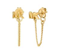 Michael Kors Premium Women's Gold-Tone Sterling Silver Earring, MKC1782710