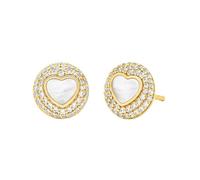 Michael Kors Premium Women's Gold-Tone Sterling Silver Earring, MKC1848710