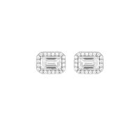 Michael Kors Brilliance Sterling Silver & Cubic Zirconia Stud Earrings