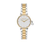 Michael Kors Pyper Watch for Women, 32mm Quartz Two Hand Movement with Stainless Steel or Leather Strap