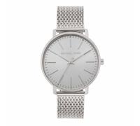Michael Kors Pyper Analogue Quartz Watch with Silver Tone Stainless Steel Strap mesh for Women MK4338