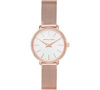 Michael Kors Pyper Watch for Women, Quartz two hand movement with Stainless steel, PVC or Leather strap