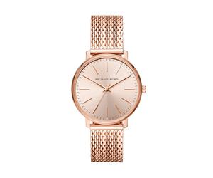 Michael Kors Pyper Women's Rose Gold Stainless Steel Mesh Watch