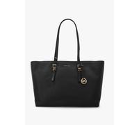 MICHAEL KORS Quinn Large Pebbled Leather Black Tote Bag Size: One Size