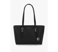 MICHAEL KORS Quinn Medium Pebbled Leather Black Tote Bag Size: One Siz