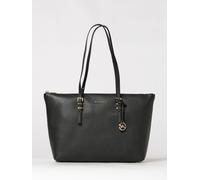 Michael Kors Quinn Tote Bag in Grained Leather with Double Handles and Charm