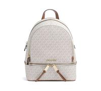 Michael Kors Women Rhea Zip Backpack, White (Vanilla), 12.7x31.8x24.1 cm (W x H x L)