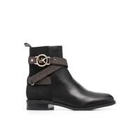 Michael Kors Rory logo-trim boots - Black 6-7.5