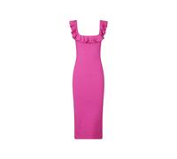 Michael Kors ruffled midi dress - Pink S-M