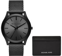 Michael Kors MK1085SET Mens Runway Watch and Wallet Gift Set