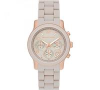 Michael Kors Runway Watch for Women, Quartz Chronograph Movement with Stainless Steel or Acetate Strap