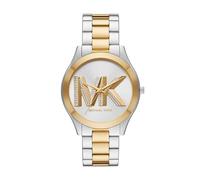Michael Kors Runway Women's Three Hands Stainless Steel Quartz Watch, two-tone, Watch