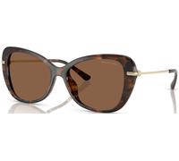 Michael Kors Woman MK2230U SAINT CROIX 30063G Sunglasses Injected Turtle Butterfly Normal