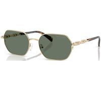 Michael Kors Unisex MK1165 SAINT MARTIN 10143H Sunglasses Metal Gold Green Geometric Normal