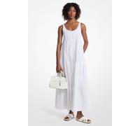 Michael Kors Scoop Neck Tier Dress In White size S | Maxi Dresses Outlet | Women | White S