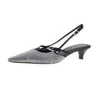Michael Kors Selina Kitten Sling Pump Sneaker Black
