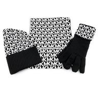 Michael Kors Set I Scarf/Hat/Gloves I Hat/Scarf/Gloves I Soft Acrylic Wool I Logo I Gift Packaging I