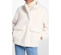 Michael Kors Short Faux Fur Jacket Bone size S | Winter Jackets Outlet | Women | White S