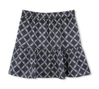 Michael Kors - Short Satin Skirt - Navy White - Girl - 2 Years