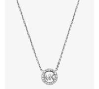 Michael Kors Women's Sterling Silver Halo Pendant Necklace