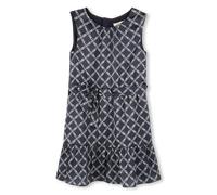 Michael Kors - Sleeveless Satin Dress - Navy White - Girl - 2 Years