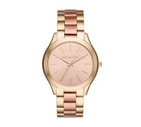Michael Kors Slim Runway Three-Hand Two-Tone Stainless Steel Women's Watch (Model: MK3493)